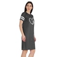 thumbnail image 2 of Inkmeso Besties Tunique Graphique T-Shirts Col Rond Robe Été Manches Courtes Hauts, 2 of 7