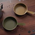 thumbnail image 5 of Suodoka Mini Fry Pan Stainless Steel Portable Anti Stick Pot Round Egg Skillet Camping Cookware OD Green 5.12 inches / 13 cm, 5 of 9
