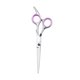 thumbnail image 2 of Kit de 2 Piezas de Tijeras para Cortar Cabello y Tijeras Desbastadoras Profesionales - Tijeras de Peluquería con Filo de Navaja para Texturizar, de Acero Inoxidable, 6 Pulgadas, Color Plata-Rosa, 2 of 13