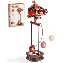 ROBOTIME Wooden 3D Puzzle, DIY Pendulum Toy Model Building Kits, Creative Toys for Home Decor, Gifts for Adults Teens(Deep-Sea Adventurer)