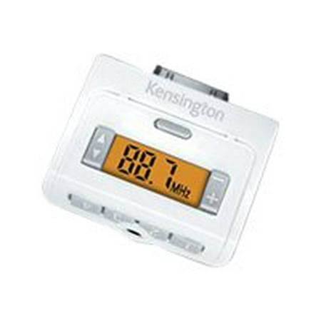 Kensington Digital FM Radio & Transmitter for iPod - FM transmitter / FM radio for digital player - for Apple iPod (3G, 4G, 5G); iPod mini