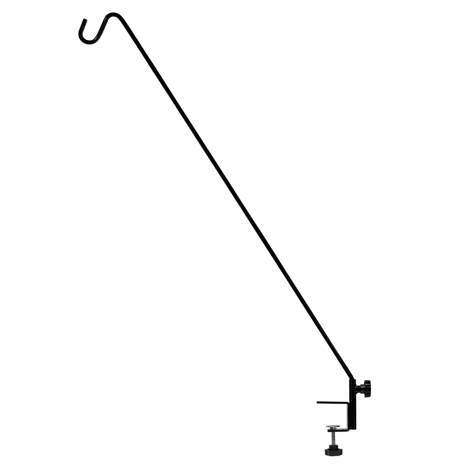 Deck hook shop with clamp