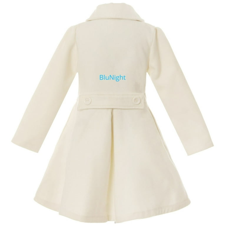 Girls hotsell ivory coat