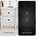 thumbnail image 3 of Snowflakes Fluorescent Drawer Pulls with Screws: Round 4-Pack Glow-in-the-Dark Knobs for Kitchen Cabinets, Wardrobes, Dressers - Stylish Kitchen Hardware and Drawer Decor, 3 of 6