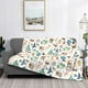 thumbnail image 2 of Fotbe Travel1 Manta de Franela con Estampado, Manta Ultrasuave para Cama, Sofá, Auto, Hipoalergénica y Antibolitas-50"x40", 2 of 6