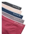 thumbnail image 4 of Reebok Ladies 5 Pack Relaxed Waistband Stretch Seamless Boyshorts, 4 of 5