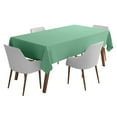 thumbnail image 1 of Vargottam Indoor/Outdoor Tablecloth 58 x 120" Inch Rectangular Tablecloth Waterproof Patio Table Cloths, Spring/Summer Table Covers for Backyard Circular Table/BBQs/Picnic - Aquamarine Green, 1 of 1