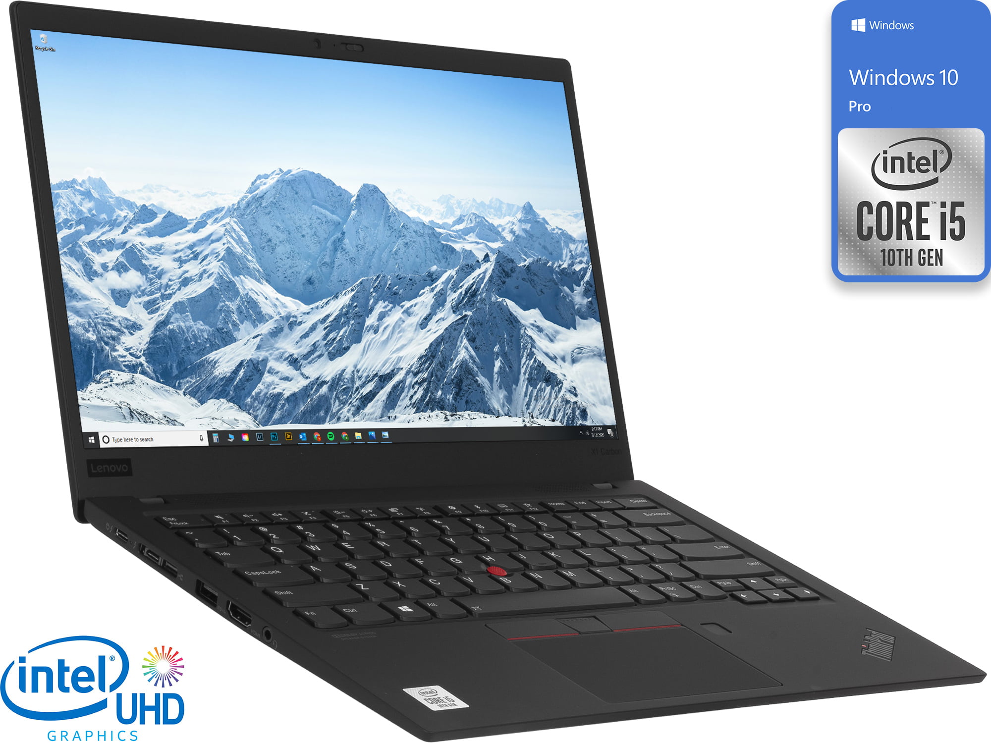 Lenovo ThinkPad X1 Carbon Gen 7 Notebook, 14" IPS FHD Display, Intel