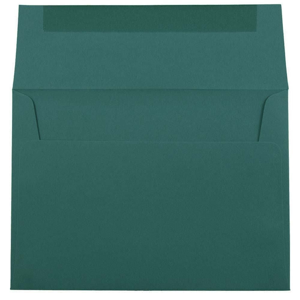 JAM Paper A7 Envelopes, 5 1/4 x 7 1/4, Teal, 1000/Carton
