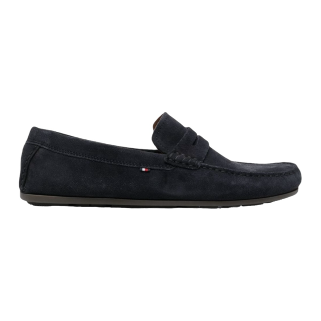 Mocasin Tommy Hilfiger Gamuza Azul Tommy Hilfiger Mocasin Tommy Hilfiger 26.5MX