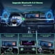 thumbnail image 5 of LAMTTO Pantalla táctil inalámbrica Carplay de 9,26 pulgadas con cámara frontal 4K, receptores de medios digitales con pantalla Carplay portátil: Android Auto, Bluetooth, navegación GPS, sensor G, grab, 5 of 5