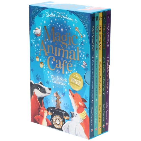 Magic Animal Cafe By Stella Tarakson 5 books Collection box set - Ages 7-9 - Paperback