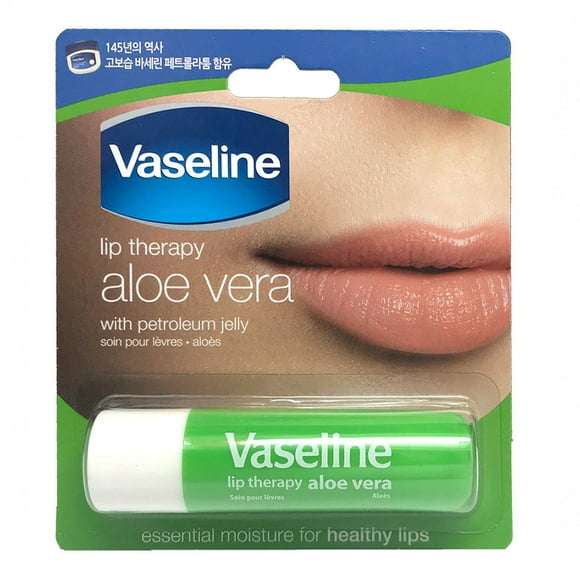 Traitement des Lèvres à la Vaseline - Aloe Vera avec de la Gelée de Pétrole, 4,8 G