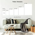 thumbnail image 5 of Retro Inspirational Work Hard Be Nice Typography Canvas Wall Art, Minimalist Aesthetic Matte Finish Gallery Wrapped, Motivational Living Room Office Decor 8*12, 5 of 6
