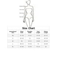 thumbnail image 7 of Unique Bargains Women's Semi-Sheer Sexy Heart Print Crop Top Party Mesh Blouse XS Black, 7 of 7