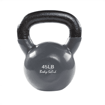 Body Solid Tools - KBV45 45 lb. Vinyl Dipped Kettlebell