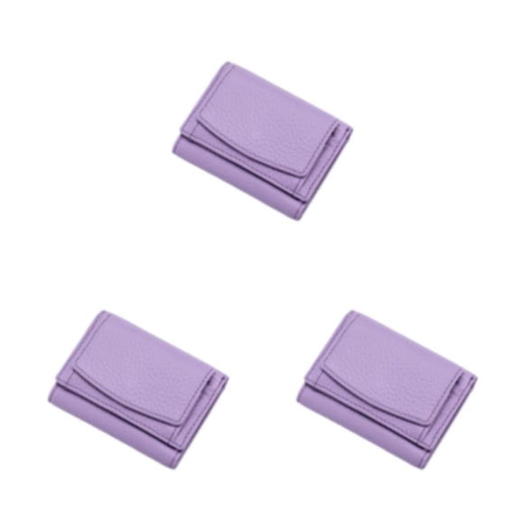 Qarigey Carteras elegantes y versátiles para mujer - Para regalar Cartera para mujer Disponible en muchos colores Ideal para regalos morado Type1 NO1