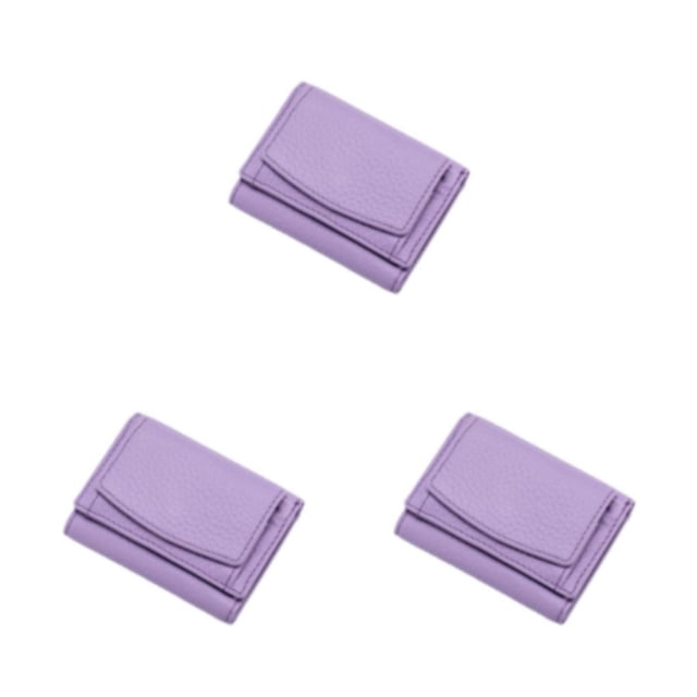 Qarigey Carteras elegantes y versátiles para mujer - Para regalar Cartera para mujer Disponible en muchos colores Ideal para regalos morado Type1 NO1