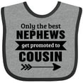 thumbnail image 3 of Inktastic Only the Best Nephews Get Promoted to Cousin Boys or Girls Baby Bib, 3 of 4
