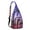 Black-12, variant on Neon Sunset Palm Tree Sling Backpack – Aesthetic Tropical Beach Daypack with Vibrant Purple Orange Sunset, Lightweight & Boho Travel Crossbody Bag for Summer Adventures