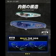 thumbnail image 6 of Outdoor Sports New Walk The Dog Pike Lure Pesca VMC Treble Hook Bass Fishing Lure Topwater Lure Pencil Lure Minnow Swimbait 70MM  6.5G 001, 6 of 8