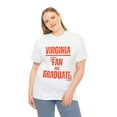 thumbnail image 3 of DJH Apparel | VIRGINIA Fan and Graduate Sports Athletic Unisex T-Shirt, 3 of 5