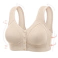 thumbnail image 3 of Seamless Wireless Supportive Bra Full Coverage Wireless Bras Seamless Jelly Bra for Fashionable Woman Bras for Women, 3 of 4