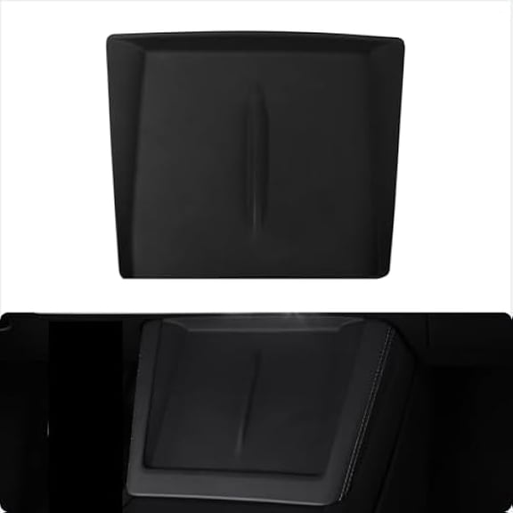 Saluqifa Upgrade Center Console Wireless Charger Mat for 2025 2025 Model 3 Highland Silicone Cover Wireless Charging Phone Pad Interior Accessories