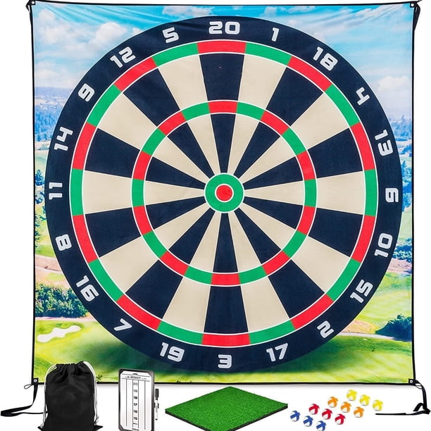Juego de golf informal con pelotas de golf, tapete para golpear, artículos personalizados para juegos de golf