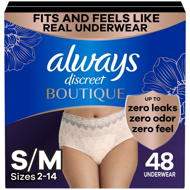 Ropa interior para incontinencia y posparto Always Discreet S/M 48