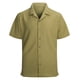 thumbnail image 3 of Mens Casual Manga Corta Botón Abajo Camisas de Color Sólido Suelto Playa Superior Cuello Turndown Blusa de Moda de Verano, 3 of 5