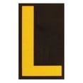 thumbnail image 1 of BRADY 5905-L Reflective Numbers And Letters,L,PK25, 1 of 1