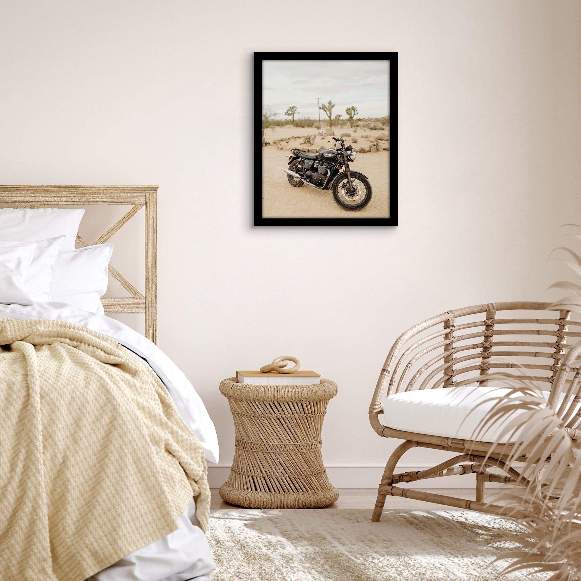 Americanflat 17x21 Picture Frame with Polished Plexiglass Wide Photo Frames Made Vertical Horizontal - Black