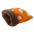 thumbnail image 2 of Ludlz Polka Dot Lovely Plush Sleeping Bag Mini Pet Bed Nest for Guinea Pig Hamster, 2 of 4