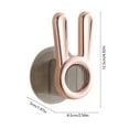 thumbnail image 3 of Slipper Rack Cartoons Hooks Wall Hanger No Drilling Strong Stick Key For Kitchen Bathroom Door Closet Storage Wall Decoration, 3 of 6