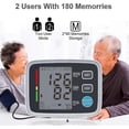 thumbnail image 2 of Accurate Blood Pressure Monitor For Arm Adjustable Bp Cuff 21 Inch Cuff Lo-, 2 of 2