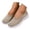 Khaki, variant on Modisza Breathable Walking Shoes for Women Slip on Summer Casual Sneakers Comfortable Knitted Upper Memory Foam Work Shoe Red Size 6