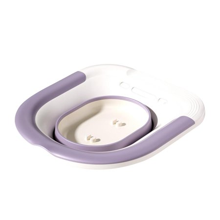 GoldCister Sitz Bath For Postpartum Care Portable Ergonomic Wash Basin Bathtub Sitz Bath Toilet No-Squat Bath Soak Sitz Bath Basin Postpartum Sitz Bath for Hemorrhoid Patient Care Pregnant in style