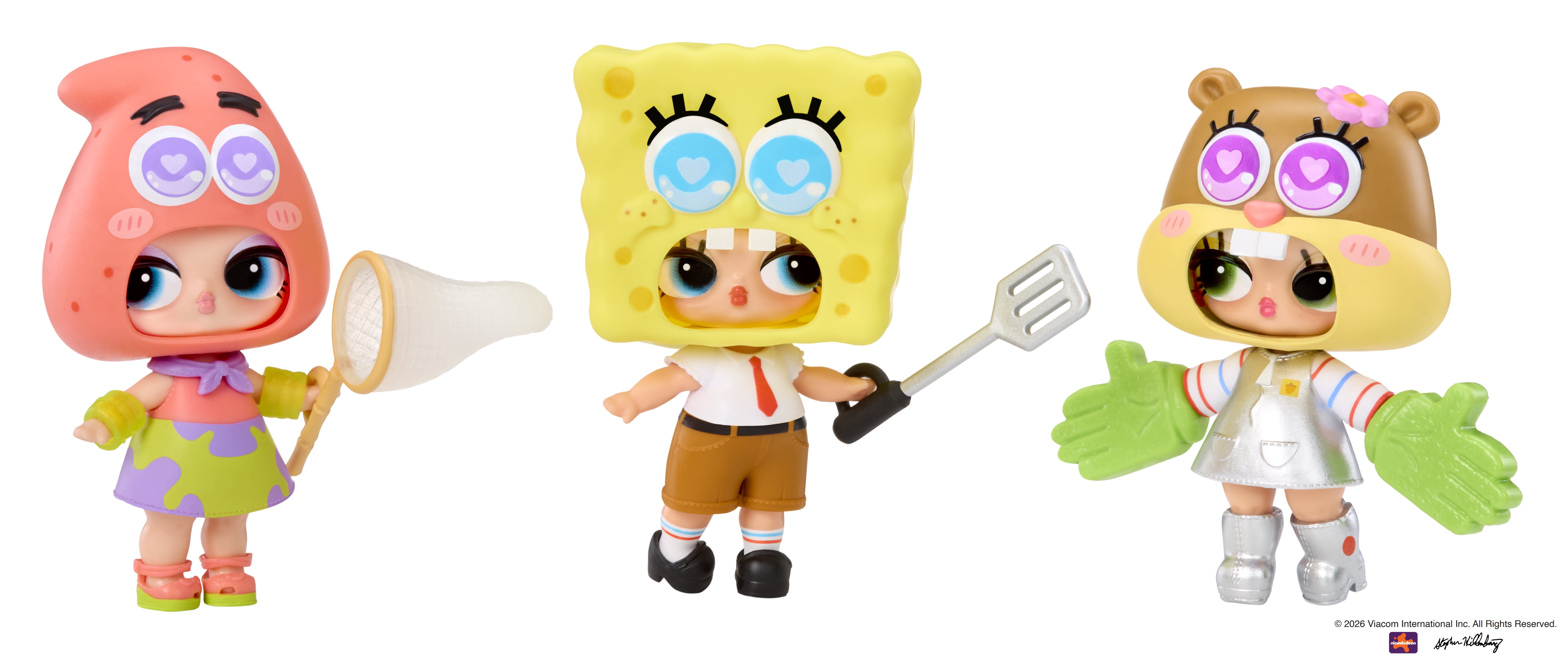 LOL Surprise Loves SpongeBob SquarePants Tots Doll, 7 Total Surprises, Ages 4+