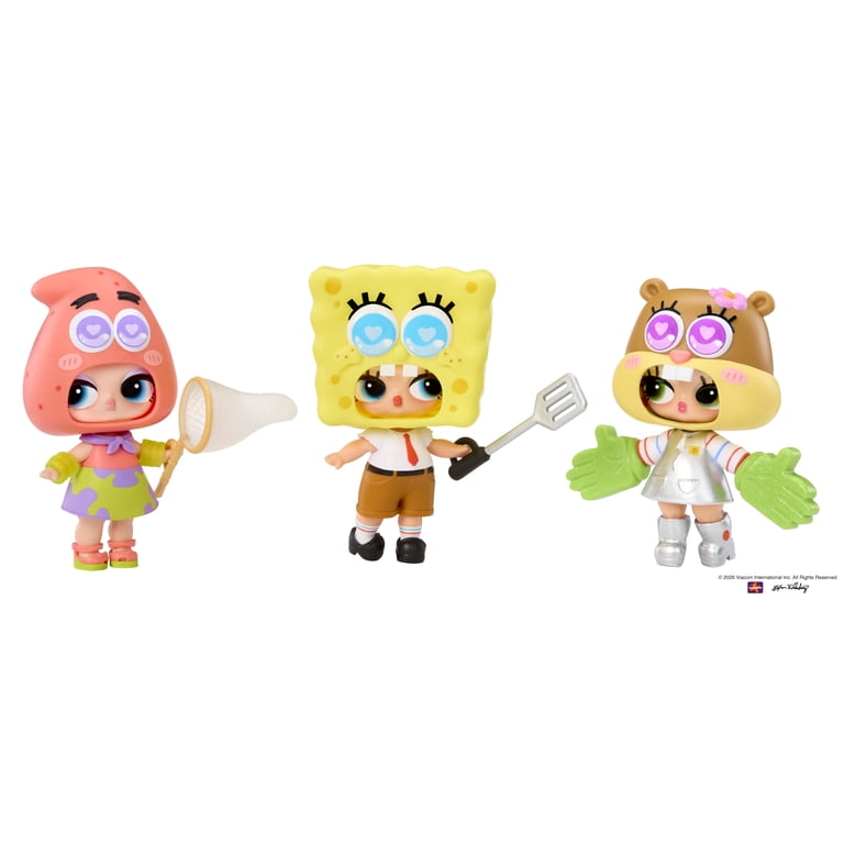 L.O.L. Surprise! SpongeBob Tots Doll, 7 Surprises, ages 4+