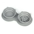 thumbnail image 4 of CBFFDC Bol pour Animaux Inodore Pliable avec Tapis Antidérapant Sans BPA Durable Sûr pour Randonnée Camping, 4 of 6