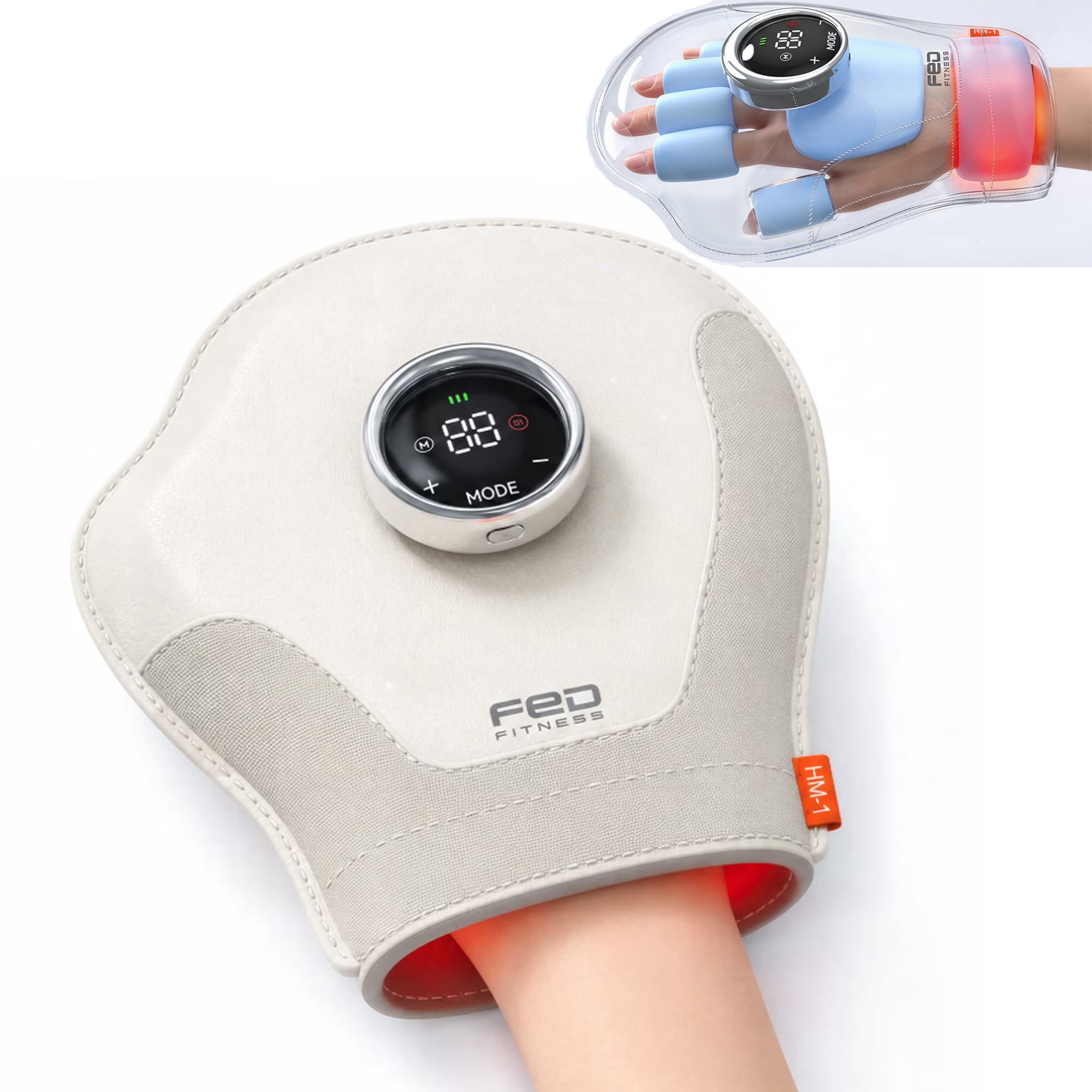 Hyperice Venom 2 Heated Back Massage Wrap, HSA/FSA Eligible, Black