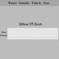 thumbnail image 2 of Woeilo Water Soluble Canvas Cloth,14 CountCloth,Water Soluble Cross Stitch Canvas,Disappear in Water DIY Handmade Embroidery Sewing Accessories. (100 x 22cm), 2 of 5