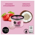 thumbnail image 6 of Organic Shop Coconut & Strawberry Deep Hydrating Body Cream, 100% Vegan & Organic, Daily Nourishing & Moisturizer, Body Natural Lotion, Intensive Care & Skin Restorer. 250ml, 6 of 9