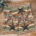thumbnail image 4 of Texas Star Vintage 1 Pack Kitchen Towel, Water Absorbent Dish Towel, Berry Sage Green Brown Wooden Decorative Hand Towels - Quick Drying Cloth for Cooking Baking, 18x28 Inch, 4 of 8