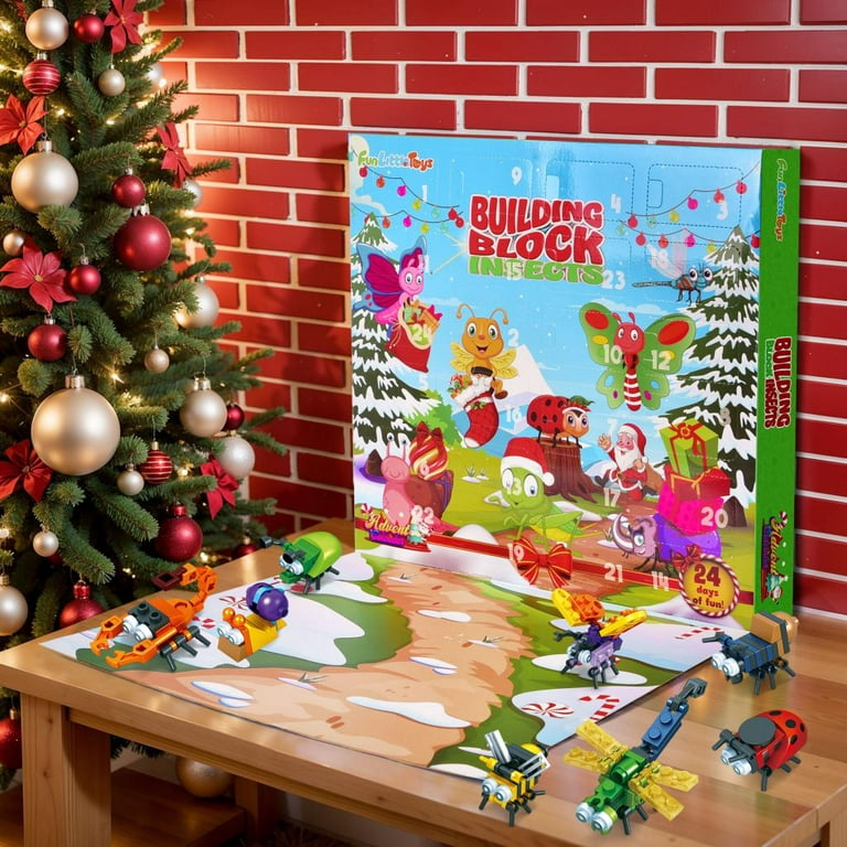 2023 Christmas Advent Calendar Minecraft Building Blocks Figures Toy