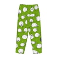 thumbnail image 5 of Fotbe Funny Sheep Doing Yoga Women's Pajama Pants,Sleepwear Pants,Pj Bottoms Drawstring And Pockets-Medium, 5 of 9
