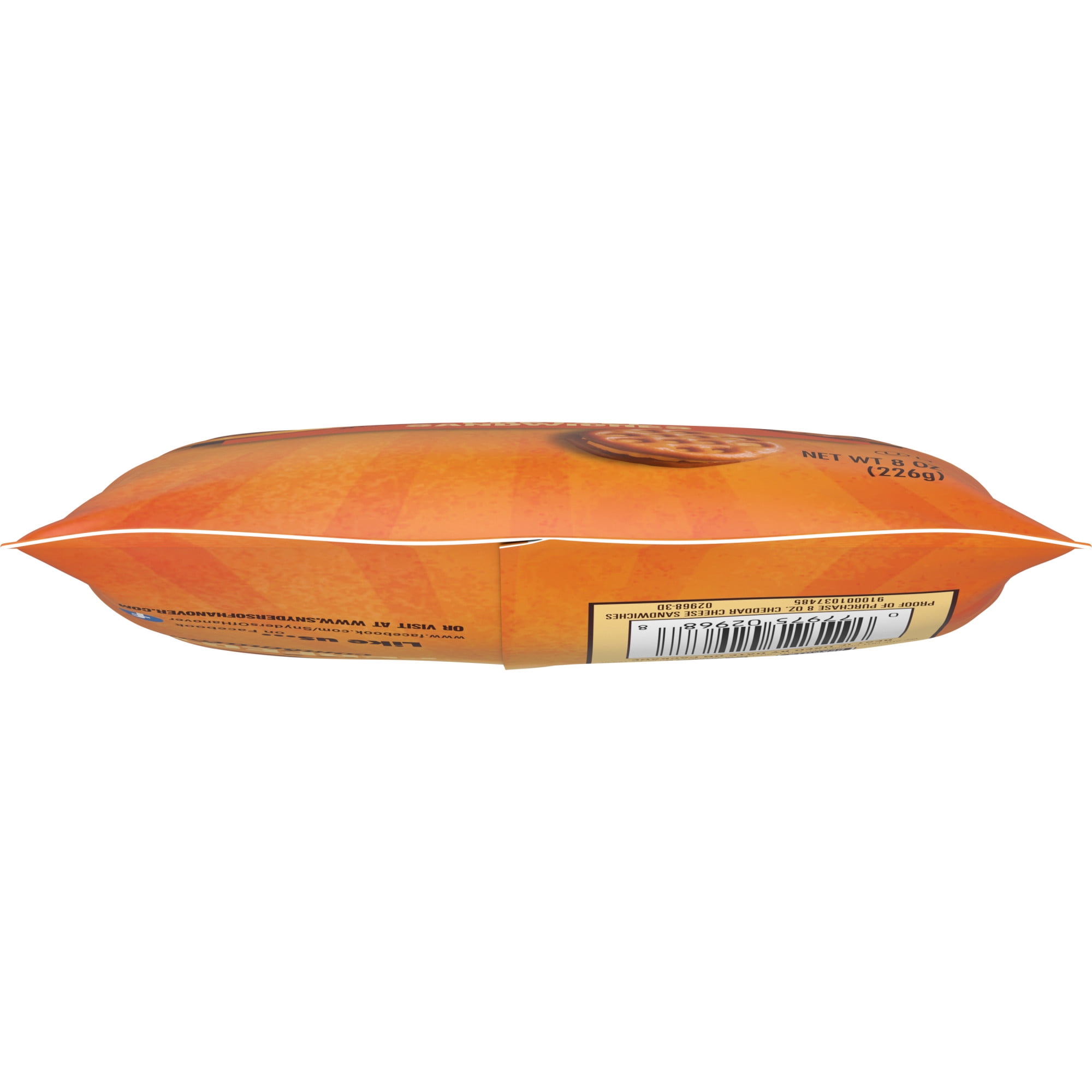 Snyder's of Hanover Cheddar Cheese Filled Pretzel Sandwiches, 8 oz