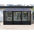 thumbnail image 1 of Gazebo Penguin Florence Ajouter Une Pièce 8 ft. x 12 ft. en Noir, 1 of 9