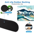 thumbnail image 4 of L-Spoutto Ergonomic Memory Foam Wrist Rest Set, Green Forest, 3-Piece for Keyboard and Mouse, 4 of 5